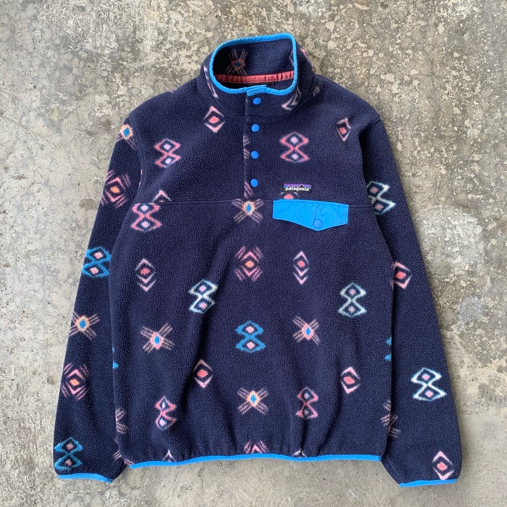 🔹Patagonia Synchilla Snap Fleece (Sz S)